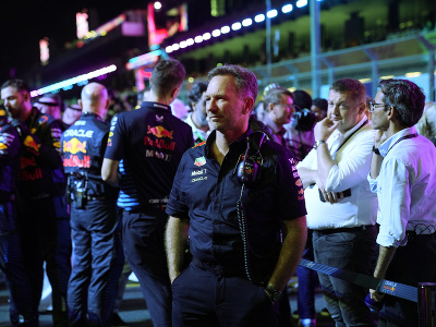 Manažér Red Bullu Christian Horner