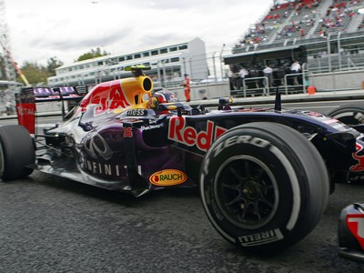 Daniel Ricciardo v monoposte Red Bull