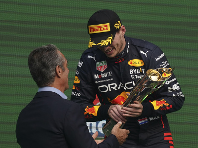 Max Verstappen z tímu Red Bull triumfoval na Veľkej cene Mexika