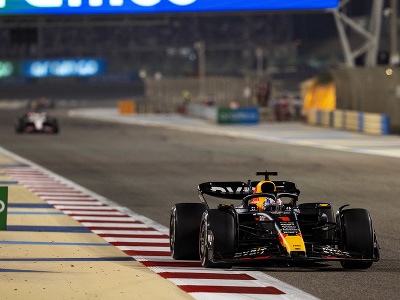 Max Verstappen počas Veľkej ceny Bahrajnu