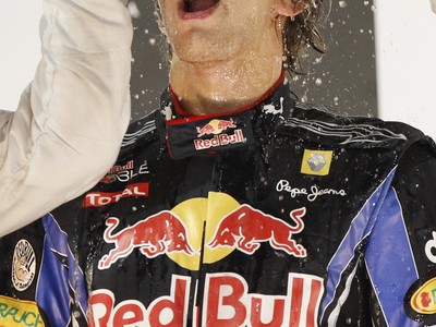 Sebastian Vettel si vychutnáva majstrovský titul