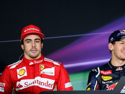 Sebastian Vettel a Fernando