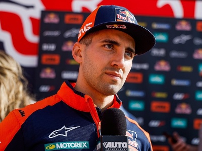 Argentínsky motocyklista Luciano Benavides