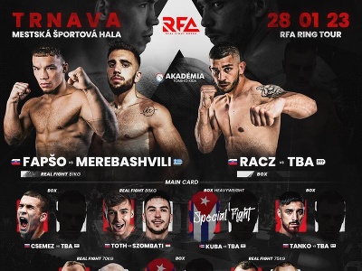 Real Fight Arena sa už 28.1. premiérovo predstaví v Trnavskej mestskej športovej hale