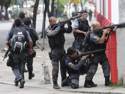 Policajné zásahy v Rio