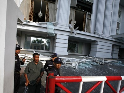Ritz-Carlton hotel, Jakarta, Indonézia,