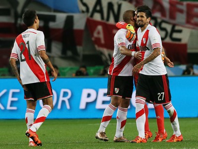Radosť hráčov River Plate