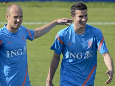 Arjen Robben a Robin