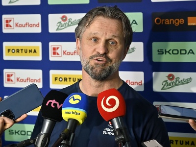 Asistent trénera slovenskej hokejovej reprezentácie Róbert Petrovický