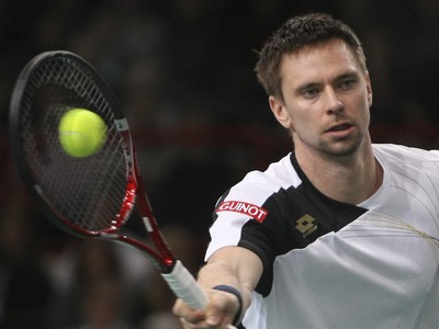 Robin Söderling vo finále turnaja v Paríži
