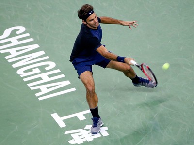 Roger Federer senzačne v Šanghaji nezvládol vstup do turnaja