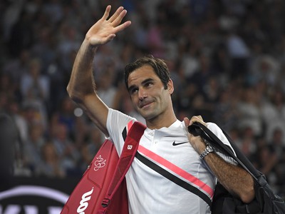 Roger Federer mieri do finále Australian Open