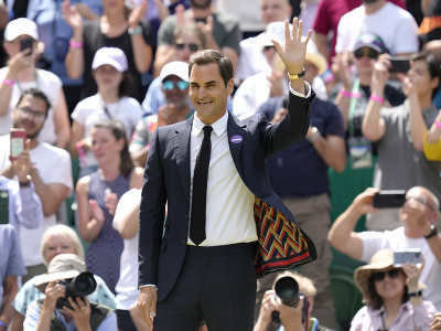 Roger Federer späť na milovanom Wimbledone