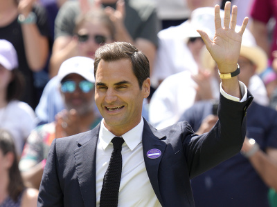 Roger Federer späť na milovanom Wimbledone