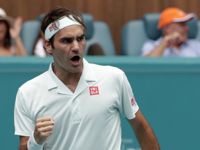  Švajčiarsky tenista Roger Federer