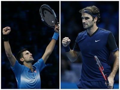 Novak Djokovič vo finále narazí na Rogera Federera