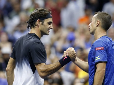 Roger Federer a Philipp Kohlschreiber