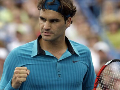 Roger Federer v zápase