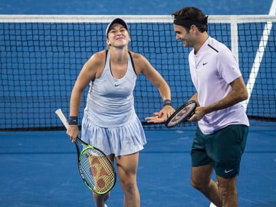 Belinda Bencicová a Roger Federer zariadili triumf Švajčiarska