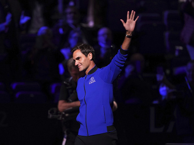 Roger Federer pred štartom Laver Cupu