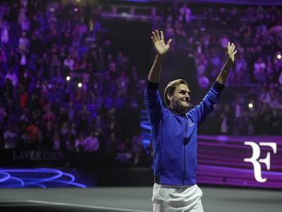 Emotívna rozlúčka Rogera Federera s tenisovou kariérou
