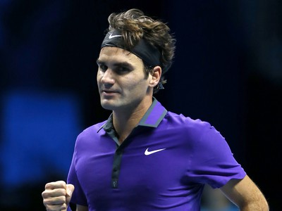 Roger Federer si so Srbom poľahky poradil