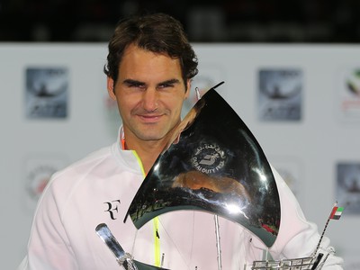 Roger Federer v Dubaji vybojoval rekordný titul
