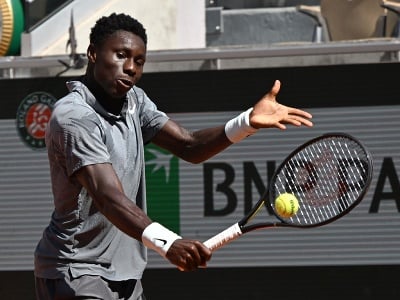 Francúzsky tenista Moise Kouamé počas Roland Garros 2026