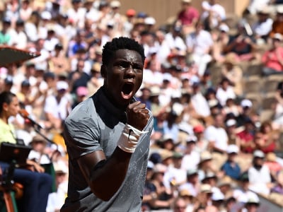 Francúzsky tenista Moise Kouamé počas Roland Garros 2026