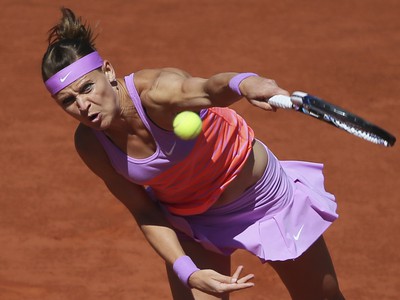 Lucie Šafářová vo finále Roland Garros