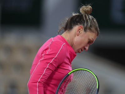 Rumunská tenistka Simona Halepová 