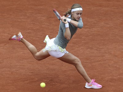 Slovenka Anna Karolína Schmiedlová po víťazstve nad Venus Williamsovou