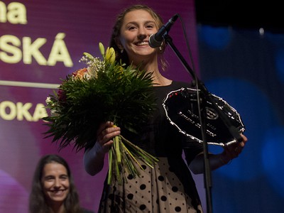Romana Čisovská si prevzala ocenenie Talent roka