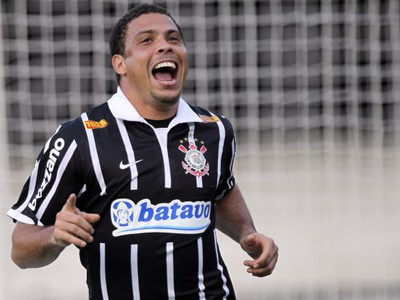 Ronaldova typická gólová radosť