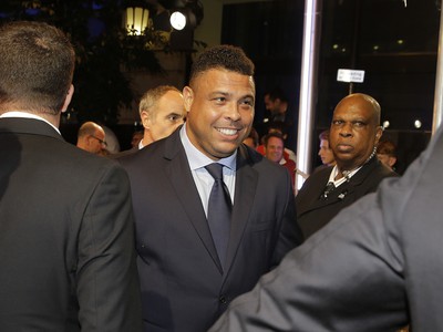 Brazílska legenda Ronaldo na galavečeri FIFA