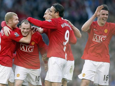 Rooney Berbatov Manchester