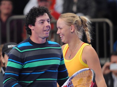 Rory McIlroy a Caroline Wozniacka