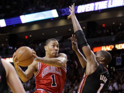 Derrick Rose nastrieľal Miami 27 bodov