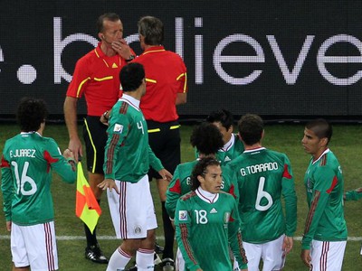 Mexičania protestujú po góle