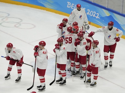 Sklamaní hokejisti Ruského olympijského