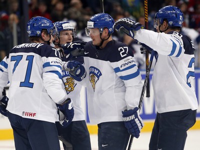 Radosť fínskych hokejistov