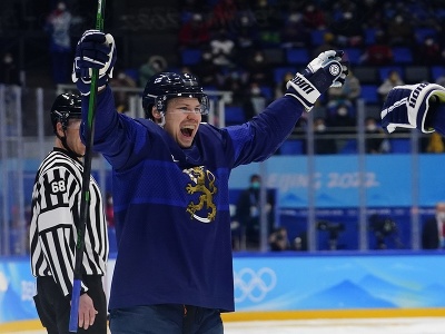 Fínsky hokejista Ville Pokka