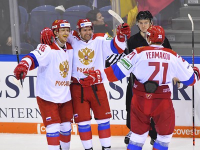Rusi sa radujú z gólu