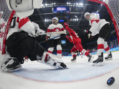 Ruskí hokejisti sa po góle Slepyševa ujali vedenia