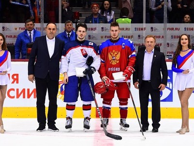 Maxim Čajkovič bol v zápase s Ruskom vyhlásený za najlepšieho hráča Slovenska