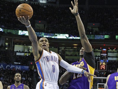Russell Westbrook a Dwight
