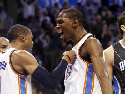 Westbrook a Durant opäť
