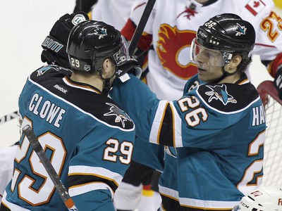 Ryane Clowe a Michal