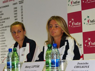 Magdaléna Rybáriková a Daniela Hantuchová