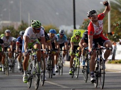 Peter Sagan a André Greipel v cieľovej rovinke